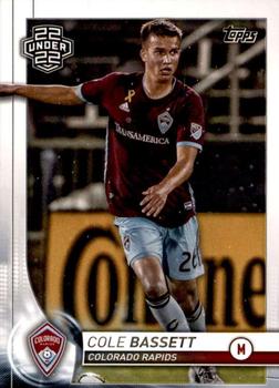 #173 Cole Bassett - Colorado Rapids - 2020 Topps MLS Soccer