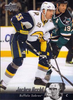 #173 Jochen Hecht - Buffalo Sabres - 2010-11 Upper Deck Hockey