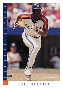#173 Eric Anthony - Houston Astros - 1993 Score Baseball