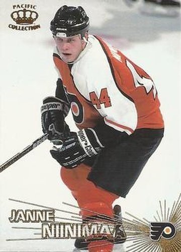 #173 Janne Niinimaa - Philadelphia Flyers - 1997-98 Pacific Crown Hockey