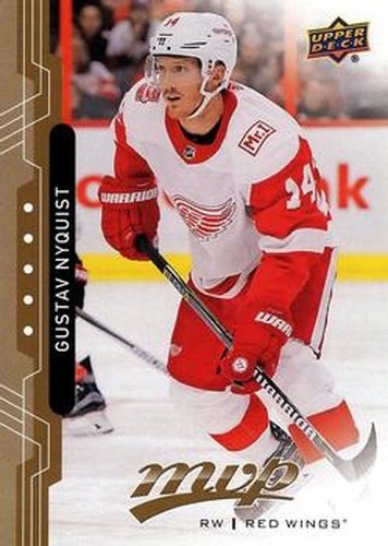 #173 Gustav Nyquist - Detroit Red Wings - 2018-19 Upper Deck MVP Hockey