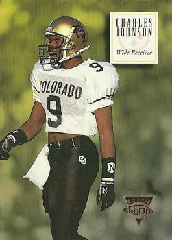 #173 Charles Johnson - Pittsburgh Steelers - 1994 SkyBox Premium Football