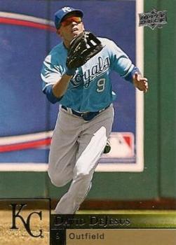 #173 David DeJesus - Kansas City Royals - 2009 Upper Deck Baseball