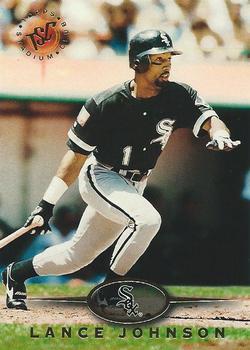 #173 Lance Johnson - Chicago White Sox - 1995 Stadium Club Baseball