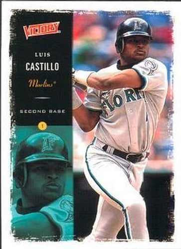 #173 Luis Castillo - Florida Marlins - 2000 Upper Deck Victory Baseball