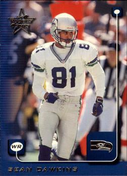 #173 Sean Dawkins - Seattle Seahawks - 1999 Leaf Rookies & Stars Football