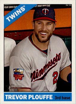 #173 Trevor Plouffe - Minnesota Twins - 2015 Topps Heritage Baseball