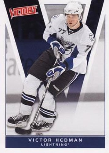 #173 Victor Hedman - Tampa Bay Lightning - 2010-11 Upper Deck Victory Hockey