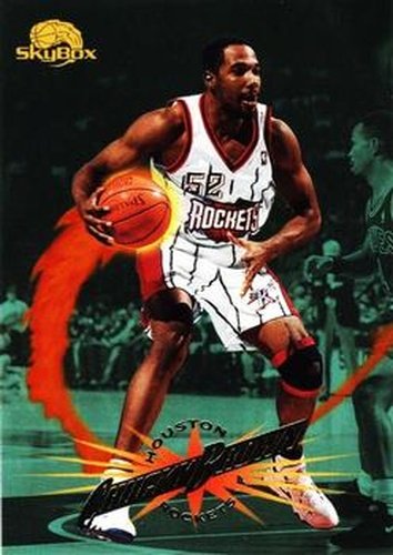 #173 Chucky Brown - Houston Rockets - 1995-96 SkyBox Premium Basketball