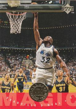 #173 Shaquille O'Neal - Orlando Magic - 1995-96 Upper Deck Basketball