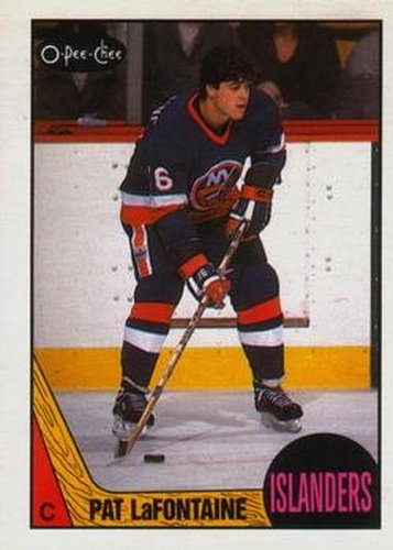#173 Pat LaFontaine - New York Islanders - 1987-88 O-Pee-Chee Hockey