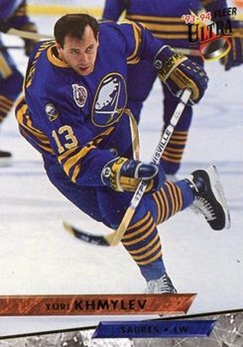 #173 Yuri Khmylev - Buffalo Sabres - 1993-94 Ultra Hockey