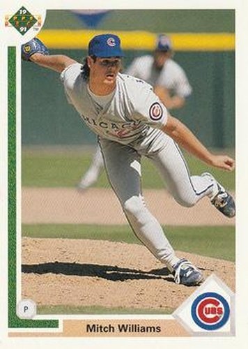 #173 Mitch Williams - Chicago Cubs - 1991 Upper Deck Baseball