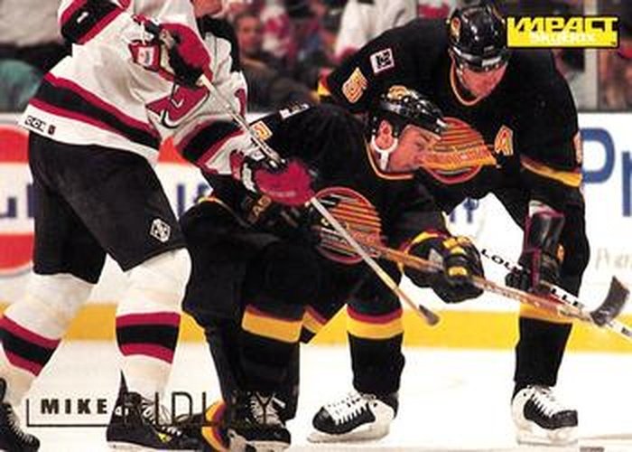 #173 Mike Ridley - Vancouver Canucks - 1995-96 SkyBox Impact Hockey