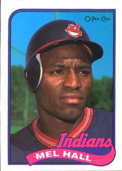 #173 Mel Hall - Cleveland Indians - 1989 O-Pee-Chee Baseball