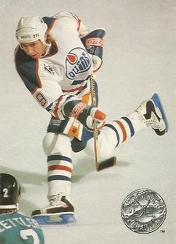 #174 Bernie Nicholls - Edmonton Oilers - 1991-92 Pro Set Platinum Hockey