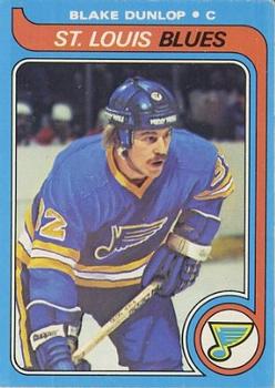#174 Blake Dunlop - St. Louis Blues - 1979-80 O-Pee-Chee Hockey