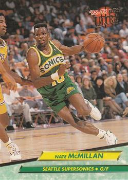 #174 Nate McMillan - Seattle SuperSonics - 1992-93 Ultra Basketball