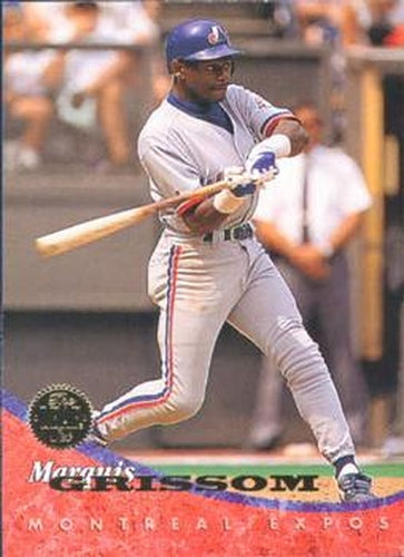 #174 Marquis Grissom - Montreal Expos - 1994 Leaf Baseball