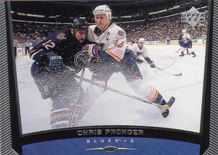 #174 Chris Pronger - St. Louis Blues - 1998-99 Upper Deck Hockey