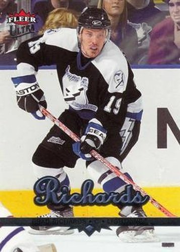 #174 Brad Richards - Tampa Bay Lightning - 2005-06 Ultra Hockey