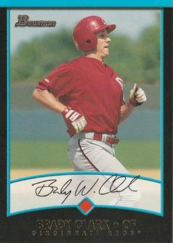 #174 Brady Clark - Cincinnati Reds - 2001 Bowman Baseball