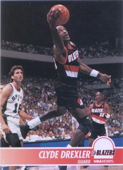 #174 Clyde Drexler - Portland Trail Blazers - 1994-95 Hoops Basketball
