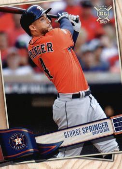 #174 George Springer - Houston Astros - 2019 Topps Big League Baseball