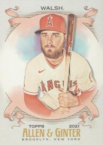 #174 Jared Walsh - Los Angeles Angels - 2021 Topps Allen & Ginter Baseball