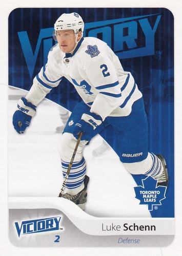 #174 Luke Schenn - Toronto Maple Leafs - 2011-12 Upper Deck Victory Hockey