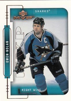 #174 Owen Nolan - San Jose Sharks - 1999-00 Upper Deck MVP Hockey