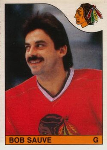 #174 Bob Sauve - Chicago Blackhawks - 1985-86 O-Pee-Chee Hockey