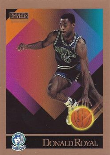#174 Donald Royal - Minnesota Timberwolves - 1990-91 SkyBox Basketball