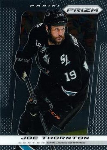 #174 Joe Thornton - San Jose Sharks - 2013-14 Panini Prizm Hockey