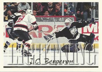 #174 Jean-Claude Bergeron - Tampa Bay Lightning - 1995-96 Topps Hockey