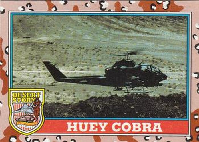 #174 Huey Cobra - 1991 Topps Desert Storm