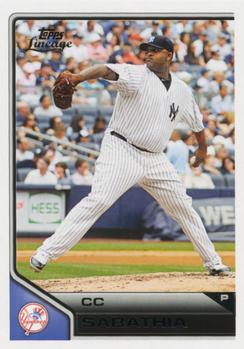#175 CC Sabathia - New York Yankees - 2011 Topps Lineage Baseball