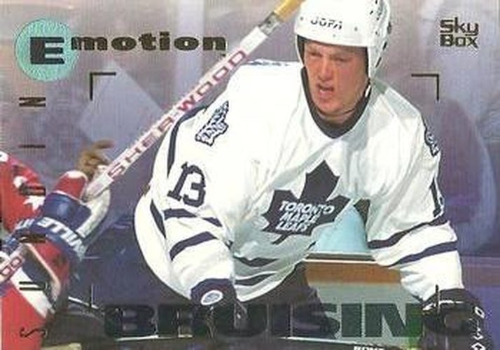 #175 Mats Sundin - Toronto Maple Leafs - 1995-96 SkyBox E-Motion Hockey