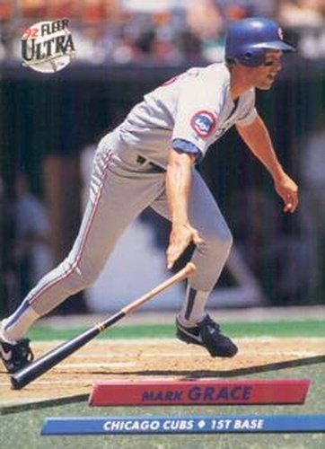 #175 Mark Grace - Chicago Cubs - 1992 Ultra Baseball