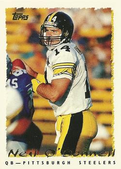 #175 Neil O'Donnell - Pittsburgh Steelers - 1995 Topps Football