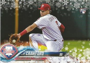 #HMW175 J.P. Crawford - Philadelphia Phillies - 2018 Topps Holiday Baseball