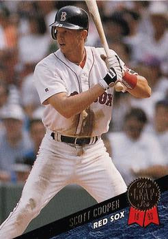 #175 Scott Cooper - Boston Red Sox - 1993 Leaf Baseball
