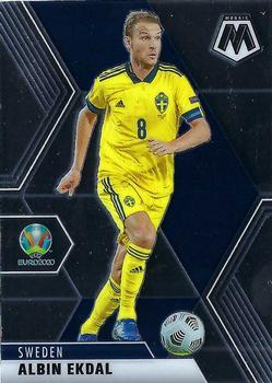 #175 Albin Ekdal - Sweden - 2021 Panini Mosaic UEFA EURO Soccer