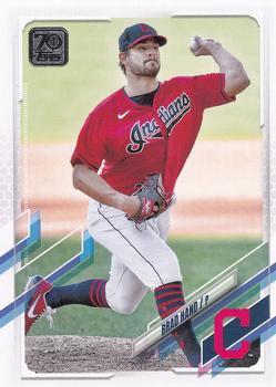 #175 Brad Hand - Cleveland Indians - 2021 Topps Baseball