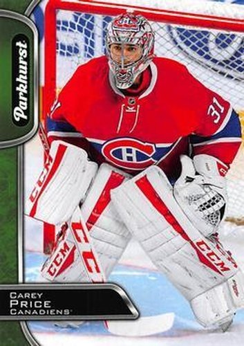 #175 Carey Price - Montreal Canadiens - 2016-17 Parkhurst Hockey