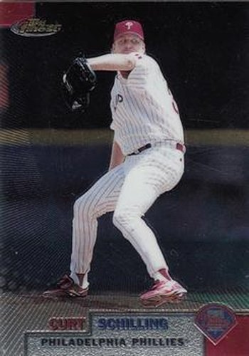 #175 Curt Schilling - Philadelphia Phillies - 1999 Finest Baseball