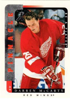 #175 Darren McCarty - Detroit Red Wings - 1996-97 Pinnacle Be a Player Hockey