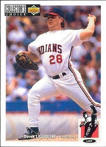 #175 Derek Lilliquist - Cleveland Indians - 1994 Collector's Choice Baseball