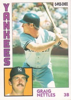 #175 Graig Nettles - New York Yankees - 1984 O-Pee-Chee Baseball