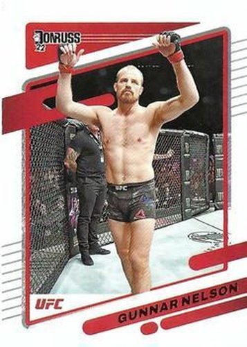 #175 Gunnar Nelson - 2022 Donruss UFC MMA